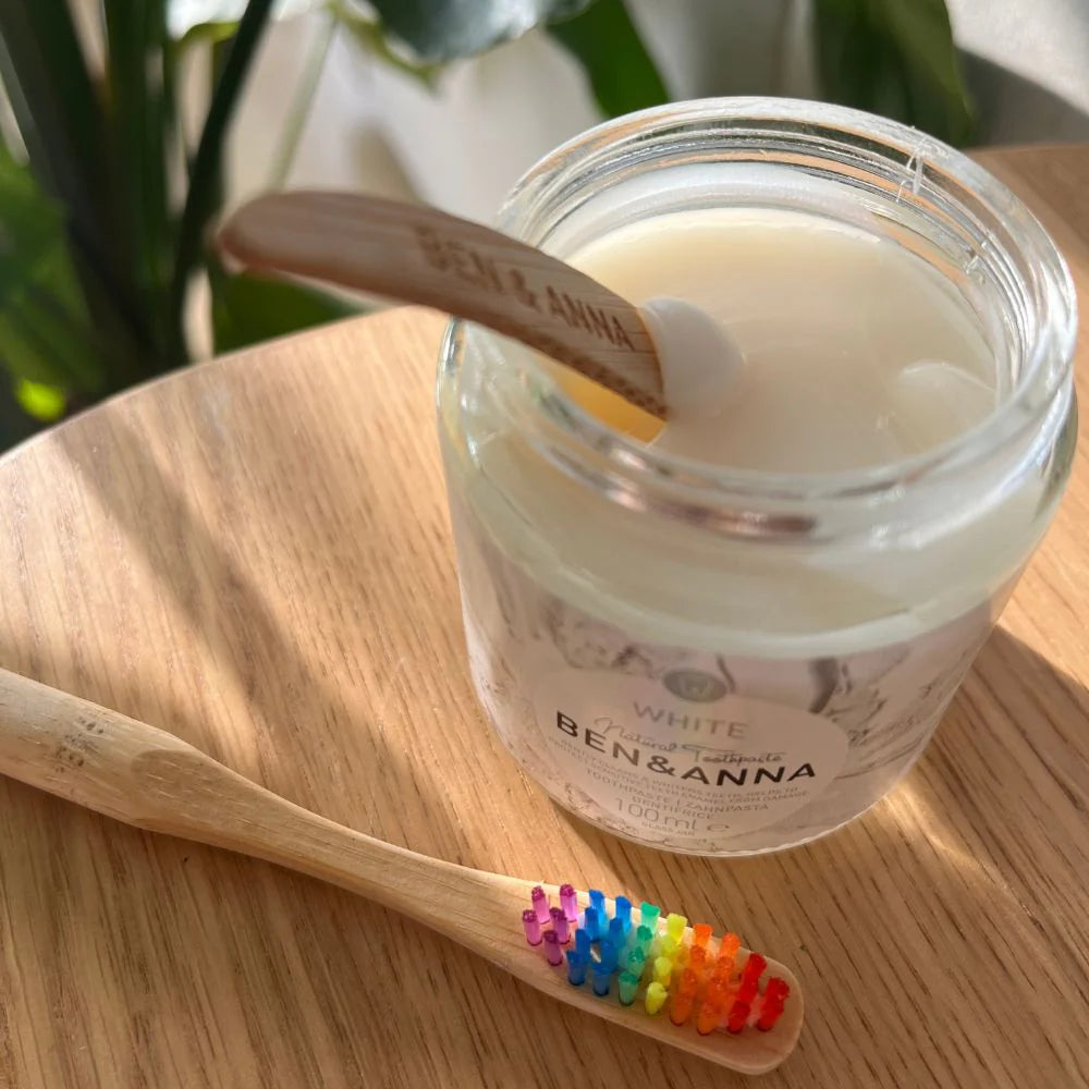 Toothpaste with Fluoride - White - The Plastic Free Co.